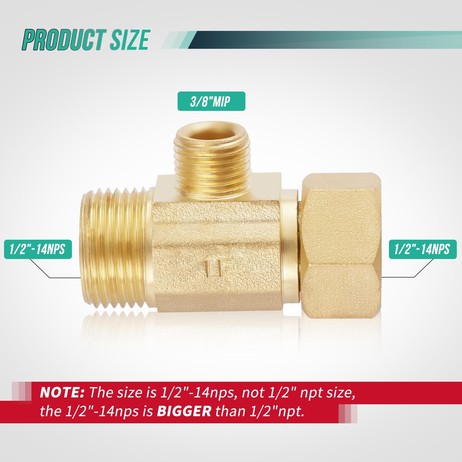 ´θ｀)ノ ♪( Amazon.com: Add-A-Tee Stop Angle Brass, Lead-Free Pack 1 Pronese 冷蔵庫・冷凍庫